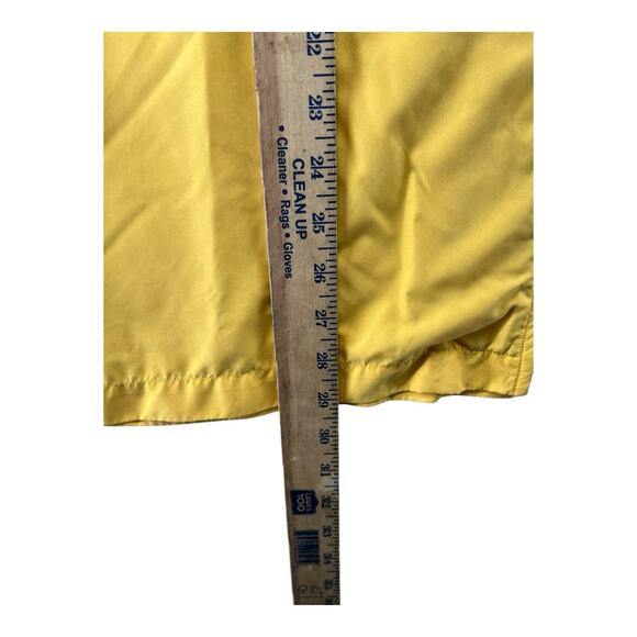 Vintage No Fear Yellow Zip Front Shirt Mens L Skatewear 90s Utility Top - Picture 4 of 7